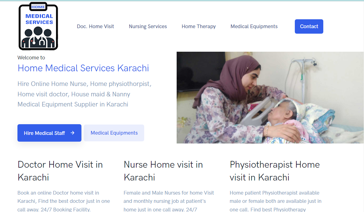 home health care services in karachi